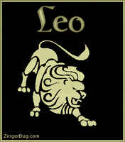 Gold Leo GIF