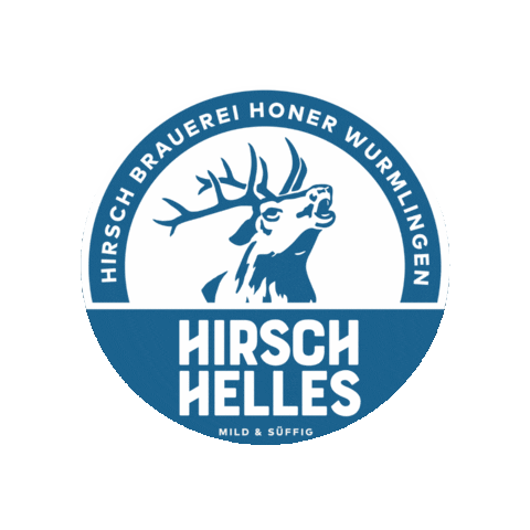 Bier Hirsch Sticker by hirsch_brauerei