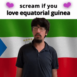 (silent) scream if you love equatorial guinea