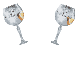 Cheers Gin Sticker by Craft56