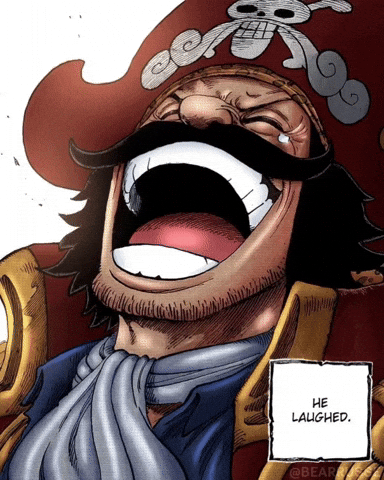 One Piece Laughing GIF