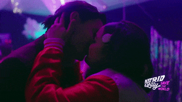 School Dance Kiss GIF by Astrid and Lilly Save The World