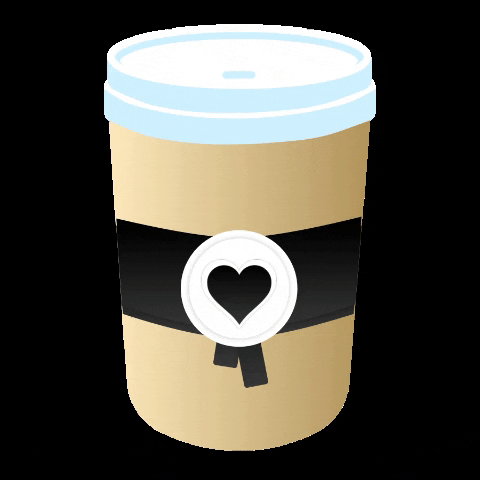 black heart coffee GIF by AM by Andre Martin