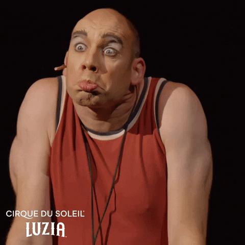 Shocked Oh No GIF by Cirque du Soleil
