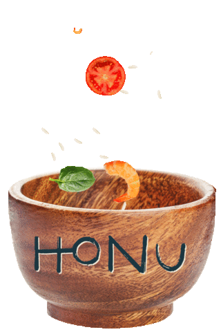 Lunch Love Sticker by Honu Tiki Bowls
