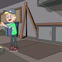 Shocked Trap Door GIF by Cartoon Hangover