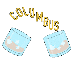 Columbus Ohio Drink Sticker by Experience Columbus