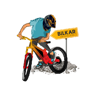 Bilkar Bisiklet Sticker