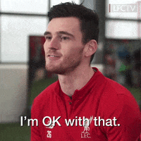 Andrew Robertson Ok GIF by Liverpool FC