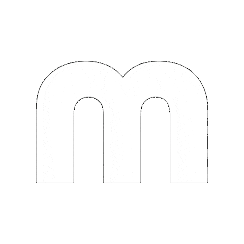 M Sticker by Kyly