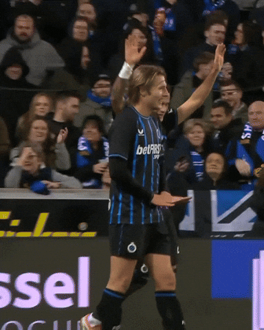 Celebration Goal GIF by Club Brugge