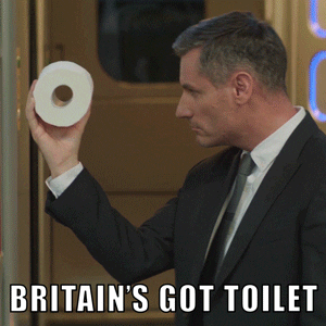 toilet paper yes GIF