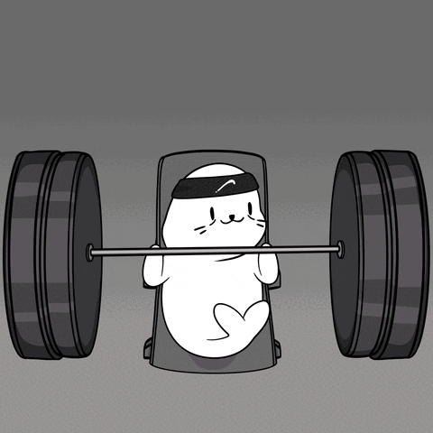 Tired Work Out GIF by Sappy Seals Community