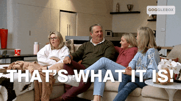 Realising It Is What It Is GIF by Gogglebox Australia