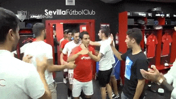 happy football GIF by Sevilla Fútbol Club