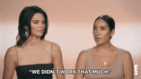not working kendall jenner GIF by E!