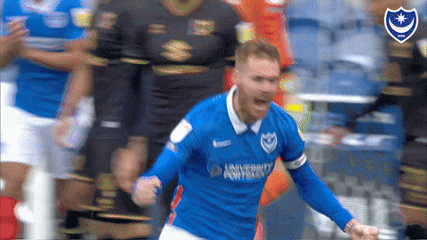 Celebrate League One GIF par Portsmouth Football Club