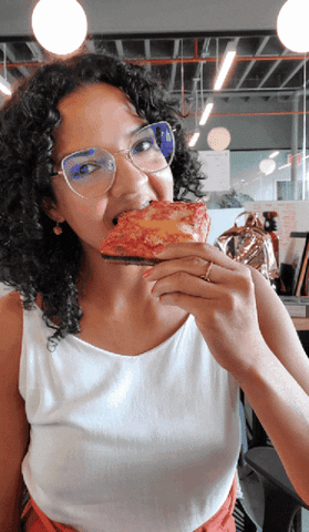 Kimksellsbk pizza eating sicilian l and b GIF