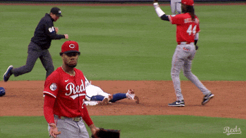 Baseball Shrug GIF by Cincinnati Reds