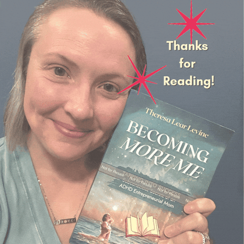 Thanks For Reading GIF by Theresa Lear Levine