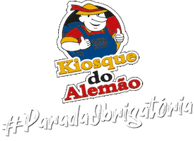 kiosque do alemao Sticker