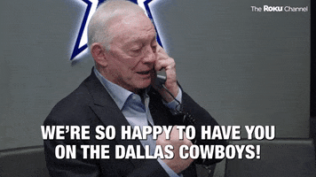 Dallas Cowboys Football GIF by The Roku Channel