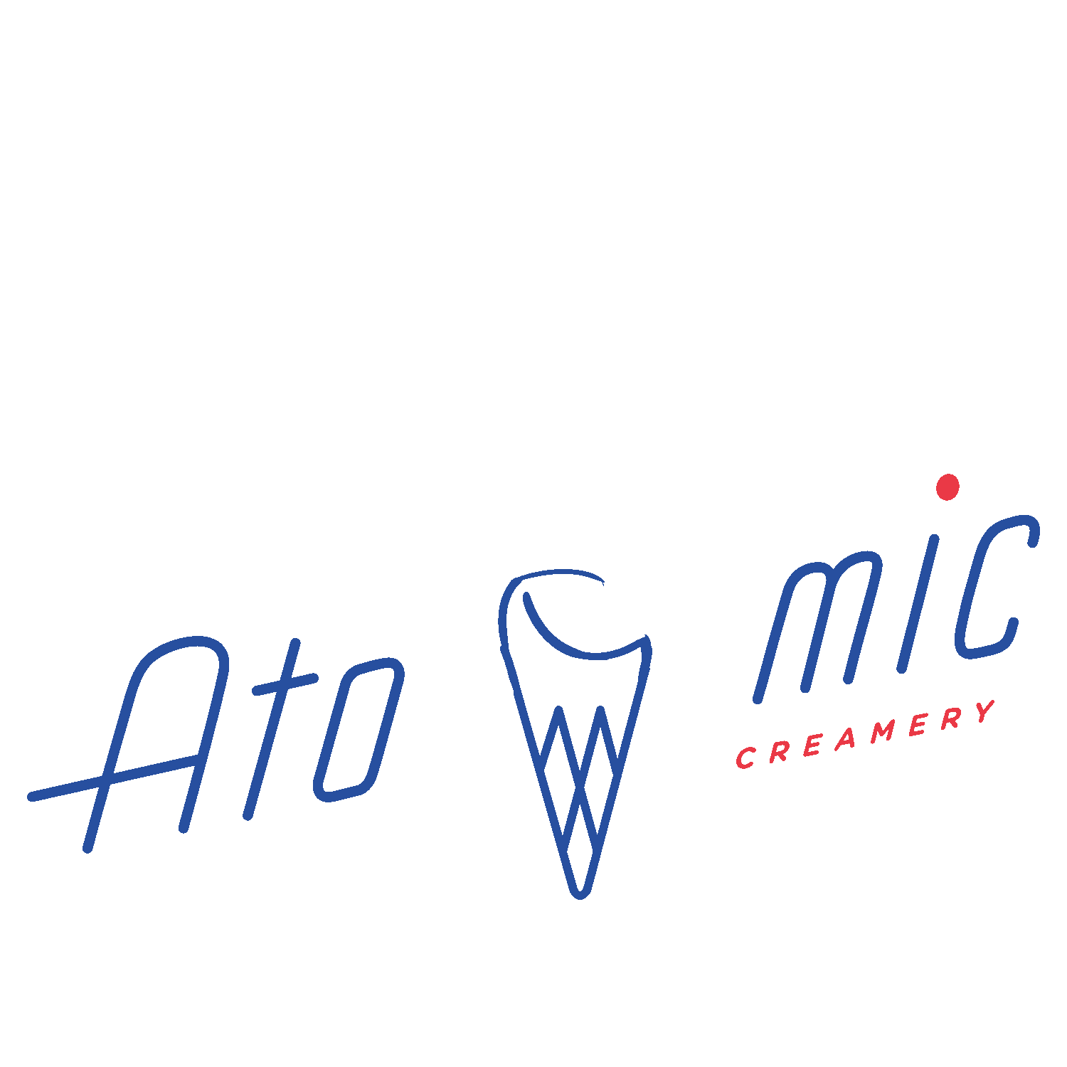 Atomic Creamery Sticker