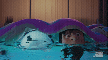 Water Swimming GIF by Locksmith Animation
