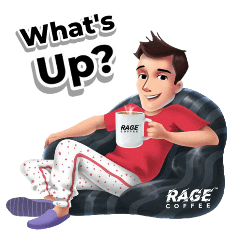 Rage Coggee Sticker