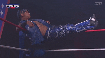 Relaxed Lio Rush GIF by United Wrestling Network