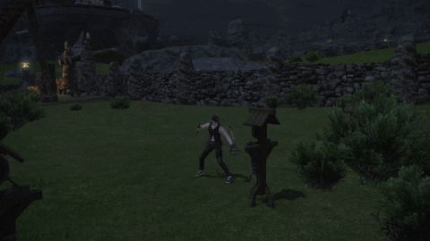 Gif of the monk ability fists of fire