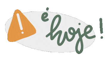 E Hoje Sticker by Renata Donadeli