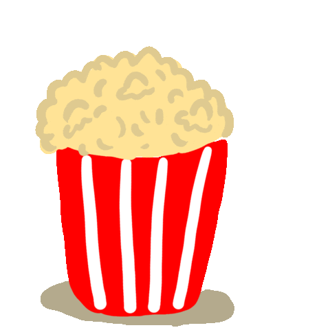 Popcorn Sticker