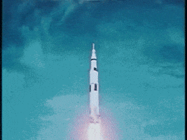 lift off vintage GIF by US National Archives