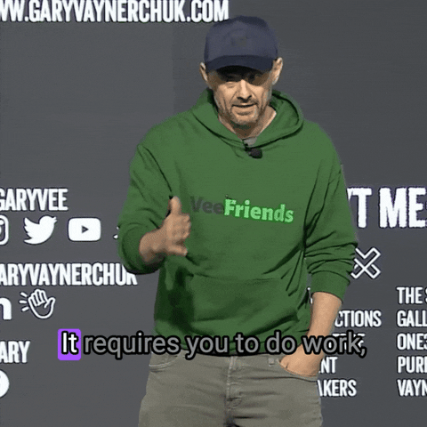 Working Gary Vaynerchuk GIF by VaynerSpeakers