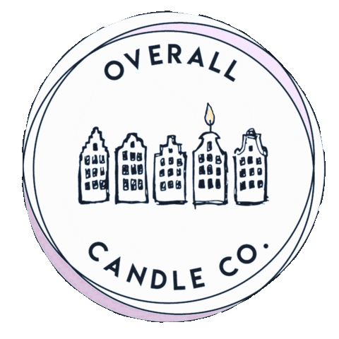 Overall Candle and Co Sticker