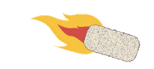 Burn Sticker by Chapeluur