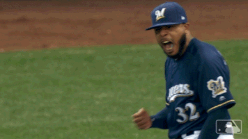 milwaukee brewers sport GIF by MLB