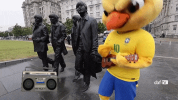 selecao brasileira brazilian mascot GIF by Confederação Brasileira de Futebol
