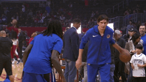 Messing Around Los Angeles GIF by NBA