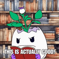 Studying Good Book GIF by Magic Eden