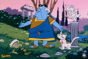 You Get A The Smurfs GIF by Boomerang Official
