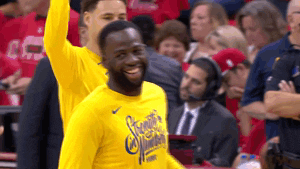 Golden State Warriors Smiling GIF by NBA