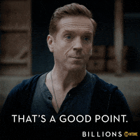 you have a point GIF by Billions