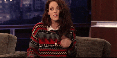 Kristen Stewart Thumbs Up animated GIF