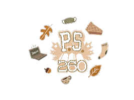 Fall Winter Sticker by P.S.260