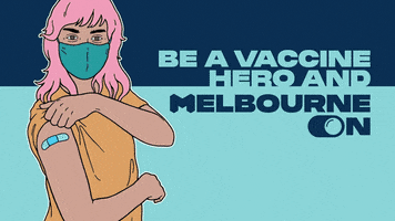 City_of_Melbourne covid19 vaccine melbourne vaccinated GIF