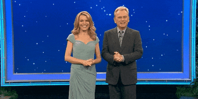 excited vanna white GIF by Wheel of Fortune