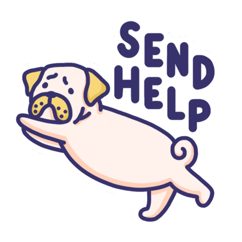 Dog Help Sticker by Puppr