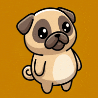 Dog Kiss GIF by Pugs